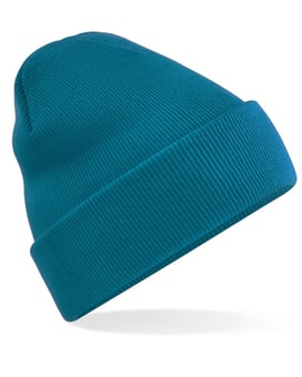 Picture of Beechfield B45 Original Cuffed Beanie - Teal Blue - [BT-B45-TEAL]