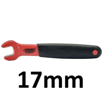 picture of VDE Fully Insulated Open End Spanner - 17mm - [DO-99475]