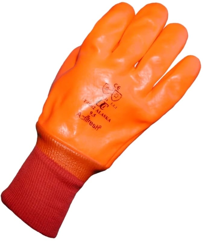 UCI Alaska KW Cold Resistant PVC Knit Wrist - Conforms to EN388 (3121) EN511 (111) - Size 11 - [UC-T4002KW] - (DISC-R) - (DISC-R)