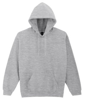 Picture of Gildan 18500 Heavy Blend Adult Hooded Sweatshirt - Sport Grey - BT-18500-95