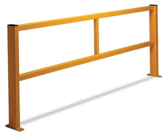 Picture of QMP Fully Welded Barrier - Straight Barrier - Open - 2000L x 1100H mm - [QM-RBST2011OYXX]