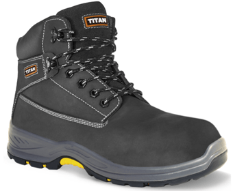 picture of Titan Holton Nubuck Black Safety Boots S3 SRA - TW-HOLBLN - (NICE)
