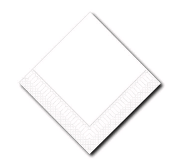 Picture of Premium Gautier Napkins - White - 33cm x 33cm - 20 Packs of 100 - [GCSL-PH-96010040] - (LP)
