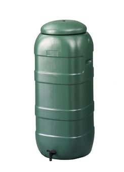 Picture of Garland 100Ltr Space Saver Water Butt - Includes Tap & Lid - [GRL-W3100]