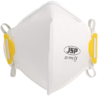 picture of JSP SINGLE Olympus FFP2 Fold Flat Disposable Mask - [JS-BEA120-101-B00]