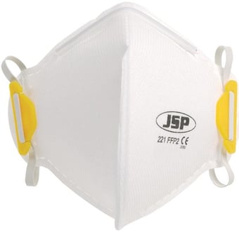 Picture of JSP SINGLE Olympus FFP2 Fold Flat Disposable Mask - [JS-BEA120-101-B00] - (DISC-R)