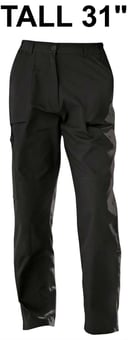 picture of Regatta Ladies Action ll Trousers - Tall 31" - BT-TRJ334L-BLK