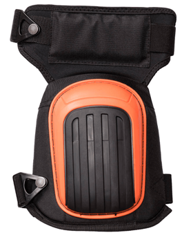 Picture of Portwest KP60 Thigh Support Knee Pad Black/Orange - [PW-KP60BKO]