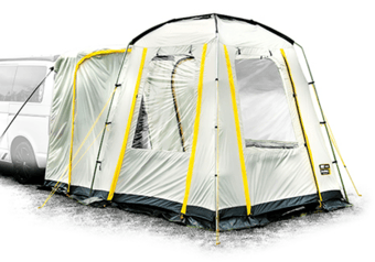 picture of Maypole MP9561 Broadway Poled Tailgate Awning - [MPO-9561]