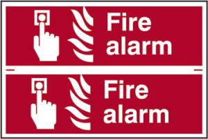 Picture of Spectrum Fire alarm - PVC 300 x 200mm - IH-1401