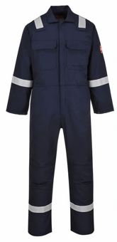 Picture of Portwest BIZ5 - Bizweld Work FR Coverall - Navy - Tall Leg - PW-BIZ5NVT