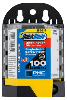 Picture of PHC Safety Point Blades Dispenser Black - [BE-SPD-17]