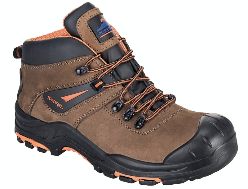 picture of S3 - SRC - HRO - FC17 - Portwest Compositelite Montana Hiker Boot S3 - Brown - Conforms to EN ISO 20345:2011 - [PW-FC17BRR]