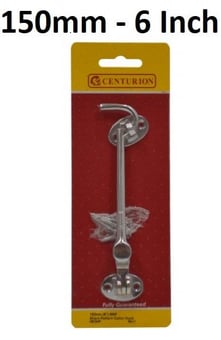 picture of SNP Silent Pattern Cabin Hook - 150mm (6") - Single - [CI-HE294P]