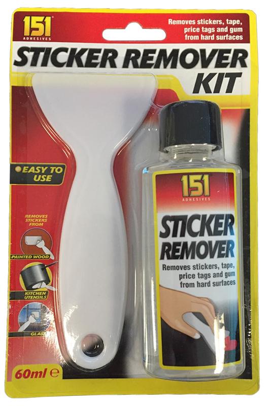 151 Sticker Remover Kit & Scraper Remove Stickers Price Tags Tape
