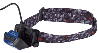 Picture of Rechargeable LED Headtorch - Standard LI-ion Battery - 340 Lumens - 3 Light Modes - IP 65 Rated - [NS-NSHT340R] - (DISC-W)
