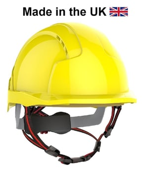 picture of JSP - EVOLite Skyworker Industrial Height Yellow Safety Helmet - [JS-AJS260-000-200]