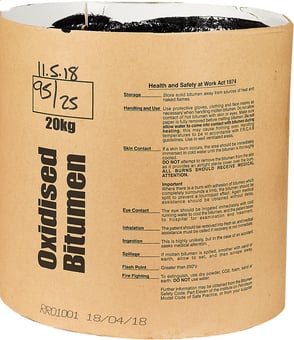 picture of 95/25 Oxidised Kegged Bitumen - 20kg - [TRSL-RR-KEG20]