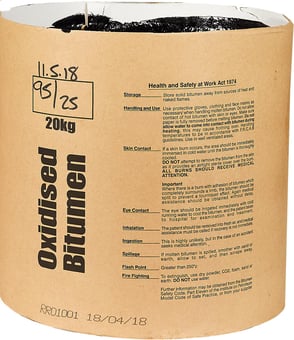 Picture of 95/25 Oxidised Kegged Bitumen - 20kg - [TRSL-RR-KEG20]