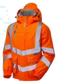 Picture of Pulsar Rail Orange Rail Padded Bomber Jacket - PR-PR496 - (DISC-R)
