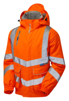 Picture of Pulsar Rail Orange Rail Padded Bomber Jacket - PR-PR496