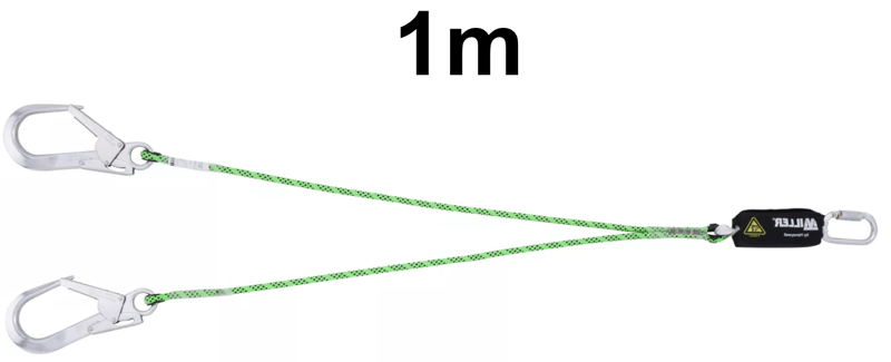 Honeywell Shock Absorbing Lanyard Y Kernmantel - 1m - QT and 2GO65 ET - [HW-1032393]