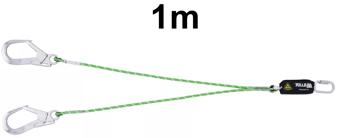 picture of Honeywell Shock Absorbing Lanyard Y Kernmantel - 1m - QT and 2GO65 ET - [HW-1032393]