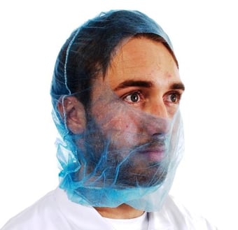 picture of Economy Blue Balaclava Hood - Disposable - Pack of 100 - [ST-15910]