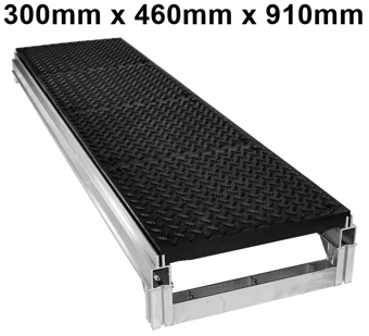 picture of Slingsby Foundation Modular Work Platform System - Diamond Plate - 300mm x 460mm x 910mm - [SLB-429369] - (LP)
