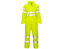 picture of Hi Vis Yellow Coveralls