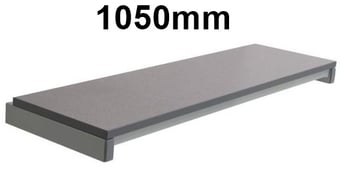 picture of QMP Laminate Upper Shelf 1050mm to Suit 2100mm Workbench - [QM-BPUS1050LXXX]