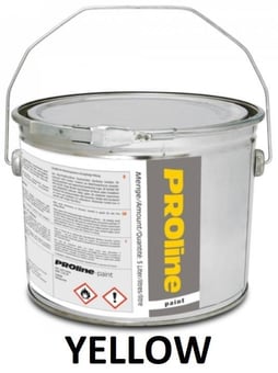 picture of PROline Permanent Floor Paint 5 Litre Tins - Yellow - [MV-263.14.807]