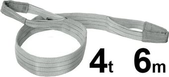 Picture of LashKing - Polyester Webbing Sling - 4t W.L.L - Length: 6mtr - EN11492-1:2000 - [GT-DWS4T6M]