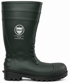 Picture of Scudo S5 SRA Waterproof Safety Wellington Boots - Oil Resistant & Antistatic - Box Deal of 5 - IH-OS-WEL/S5 - (LP)
