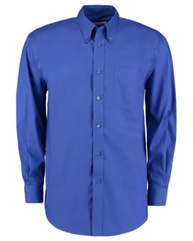 picture of Kustom Kit Men's Long Sleeve Corporate Oxford Shirt - Royal Blue - BT-KK105-ROY