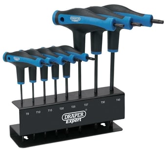 Picture of Draper - Soft Grip 'T' Handle Draper TX-STAR Key Set of 10 - [DO-33872]