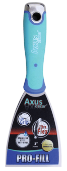 Picture of Axus Decor 3"/75mm Pro-Fill Filling Knife Blue Series - [OFT-AXU/FKB3]