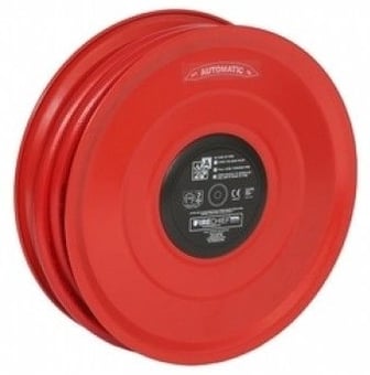 picture of Firechief REELMAX 25mm Fixed Auto Hose Reel c/w Hose, Nozzle & Fittings - RMFA25-B - [HS-102-1074] - (LP)