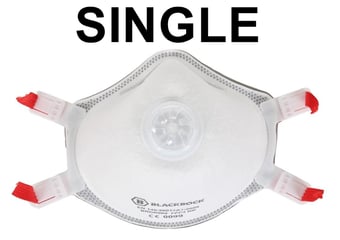 picture of Blackrock Eazi-Breathe FFP3 Moulded Disposable Respirator - Single - [RDO-BRDR004]