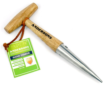 picture of Andersons Stainless Steel Hand Dibber - [CI-GA144L]