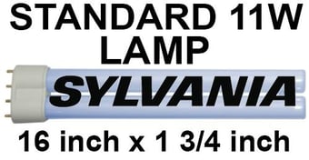 picture of Sylvania BL368 11 Watts Standard UV Lamp For Fly Killers - [BP-LL11WX-S]
