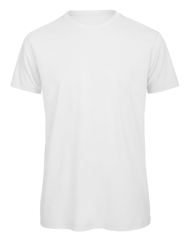 picture of B&C Men's Organic Inspire Tee - White - BT-TM042-WHT