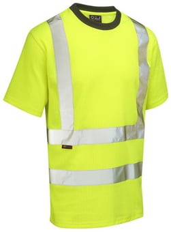 Picture of Newport - Yellow Hi-Vis Comfort T-Shirt - LE-T01-Y