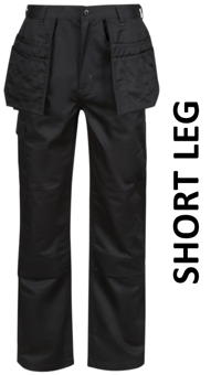picture of Regatta Men's Pro Cargo Holster Trouser - Short Leg - BT-TRJ501S-BLK