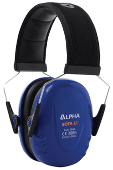 picture of Alpha Solway - Low Attenuation Ear Defender - SNR 23 - [AL-L1]