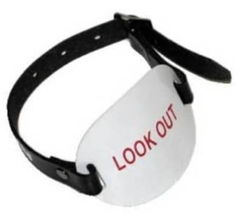 Picture of Lookout Enamelled Arm Badge With Leather Straps - [UP-0044/003421]