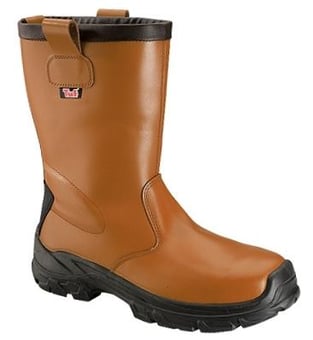 Picture of Tuf Warm Lined Rigger Safety Boot with Midsole S3 - SRC - BL-101198