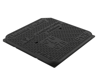 Picture of B125KM Ductile Iron Solid Top Cover and Frame 675 x 675MM - [TD-330935]