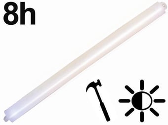 picture of Cyalume - 15 Inch White Lightstick Impact Chemical Light With 2 End Rings -  Duration 8h - Single - [CY-9-87130PF]