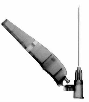 Picture of Safety Hypodermic Needle - SOL-CARE - 22g X 1.1/2" (40mm) - Pack of 100 - [CM-SN2215]